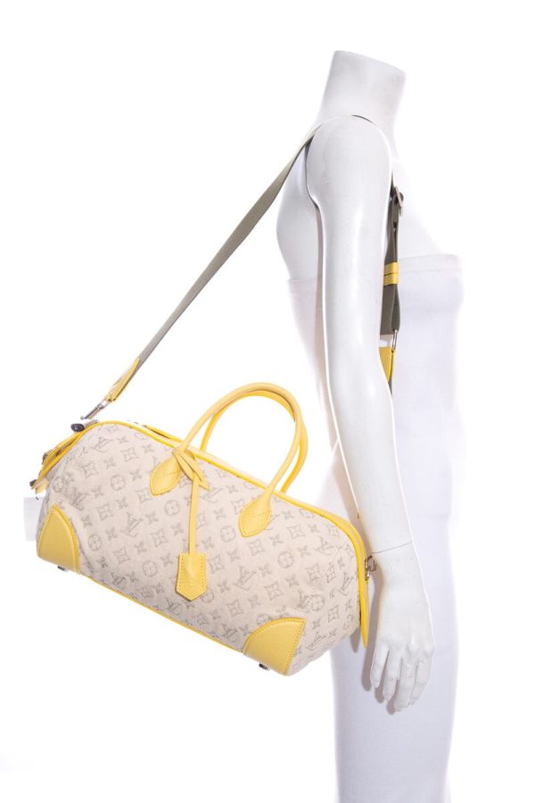 Louis Vuitton 2011 Limited Edition Ivory & Yellow Speedy Online