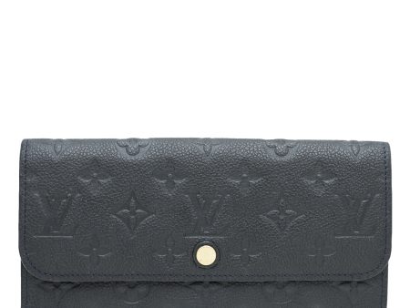 Louis Vuitton Blue Infini Monogram Empreinte Virtuose Wallet Fashion