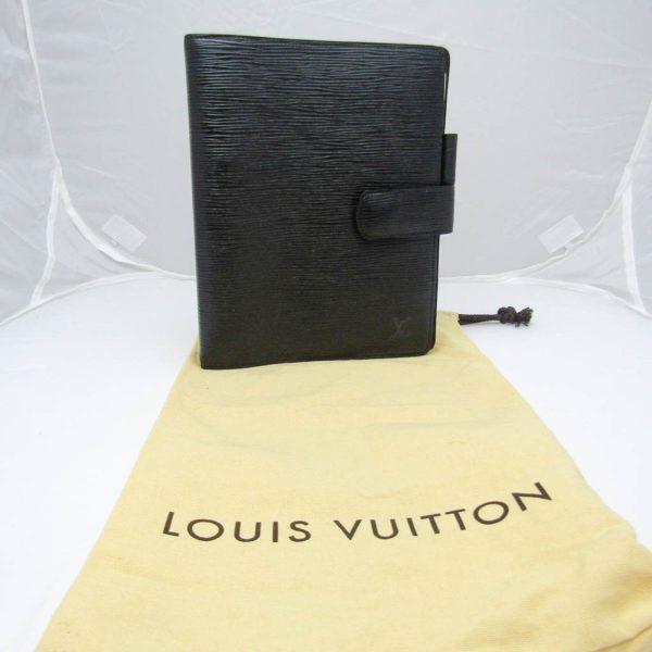 Louis Vuitton Agenda  Leather Wallet  () For Sale