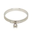 Gray Louis Vuitton Kelly H Lock Bangle Costume Bracelet Hot on Sale