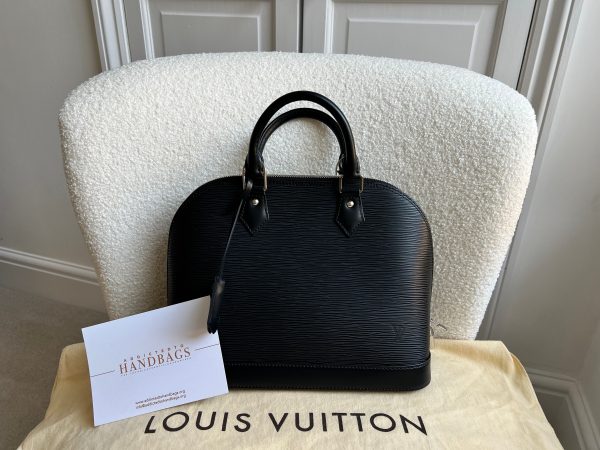 Louis Vuitton Alma PM Black Epi Online now