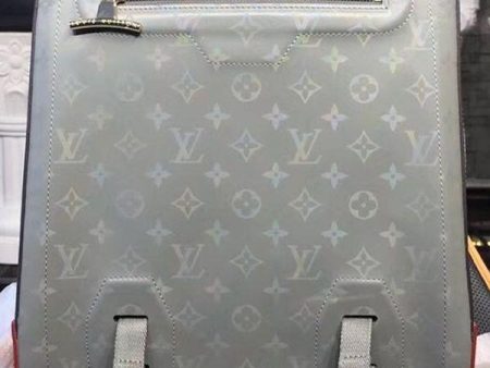 Louis Vuitton Backpack GM Monogram Titanium For Discount