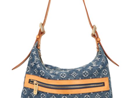 LOUIS VUITTON Baggy Bag GM Denim Blue Supply