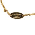 Gold Louis Vuitton Essential V Bracelet Online