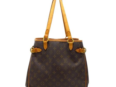 Louis Vuitton Batignolles Vertical  Canvas Shoulder Bag () For Cheap