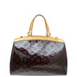 Louis Vuitton Amarante Monogram Vernis Brea MM Bag Supply