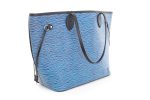 Louis Vuitton 2016 Blue Epi Denim Neverfull Handbag Online Sale