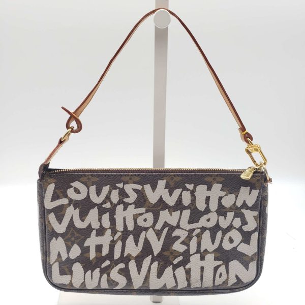 Louis Vuitton Accessories Brown Monogram Graffiti Hand Bag Online