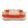 LOUIS VUITTON Antigua Buzas PM Shoulder Bag Beige Red M40041 For Sale