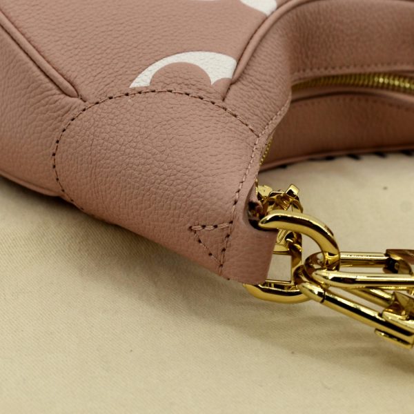 LOUIS VUITTON Bagatelle Monogram Empreinte Leather Shoulder Bag Rose Trianon Online now