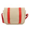 LOUIS VUITTON Antigua Buzas PM Shoulder Bag Beige Red M40041 For Sale