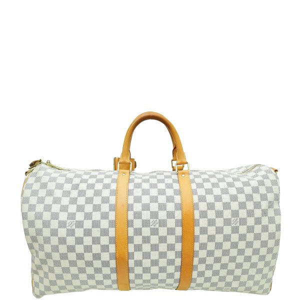 Louis Vuitton Azur Keepall Bandouliere 55 Bag Online Sale