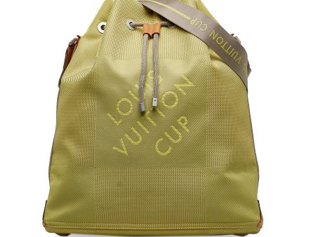 Green Louis Vuitton Damier Geant LV Cup Volunteer Bucket Bag on Sale