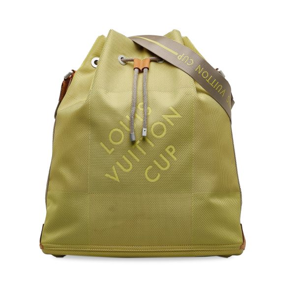 Green Louis Vuitton Damier Geant LV Cup Volunteer Bucket Bag on Sale