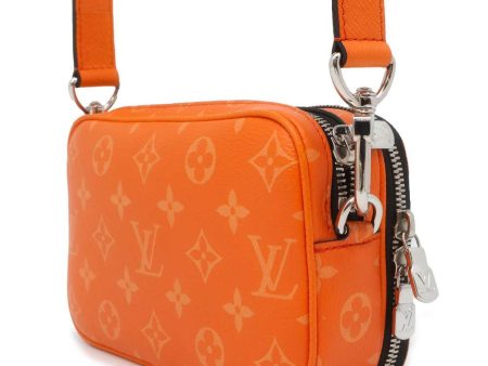 LOUIS VUITTON Alpha Wearable Wallet NV Tangerine M31073 Taigalama For Cheap