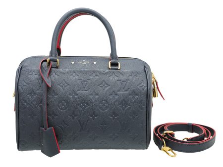 Louis Vuitton Bicolor Monogram Empreinte Speedy 25 Bag Online Sale