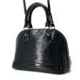 LOUIS VUITTON Alma Noir M4031N Epi Electric Size BB Fashion