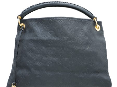 Louis Vuitton Blue Infini Monogram Empreinte Artsy MM Bag Discount