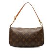 Brown Louis Vuitton Monogram Pochette Accessoires Shoulder Bag For Discount