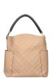 LOUIS VUITTON Bagatelle Bag Empreinte MNG Beige Fashion