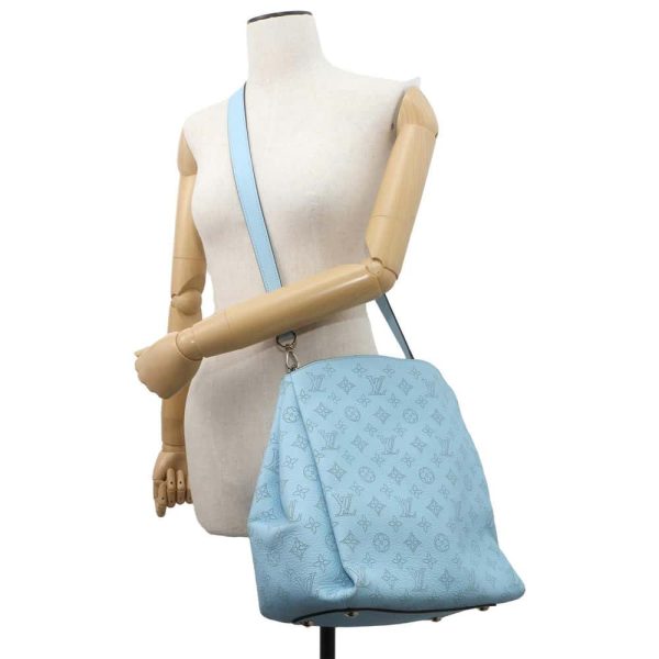 LOUIS VUITTON Babylone Ice blue M50907 Mahina Size PM on Sale