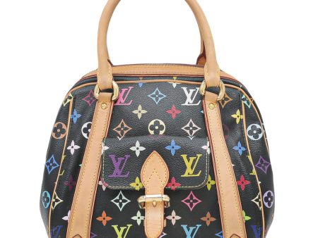 Louis Vuitton Black Multicolor Priscilla Bag For Sale