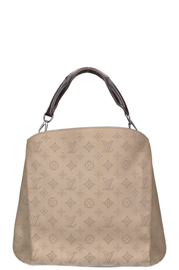 LOUIS VUITTON Babylone PM Mahina Beige For Sale