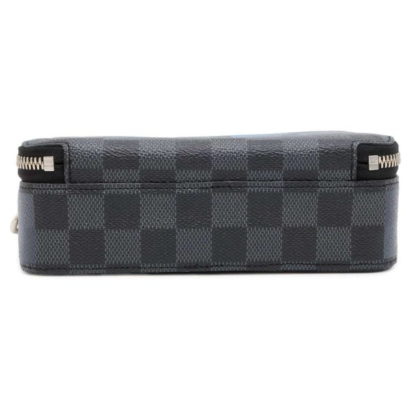 LOUIS VUITTON Alpha wearable wallet Noir Blue N60414 Damier Graphite Giant Online Sale