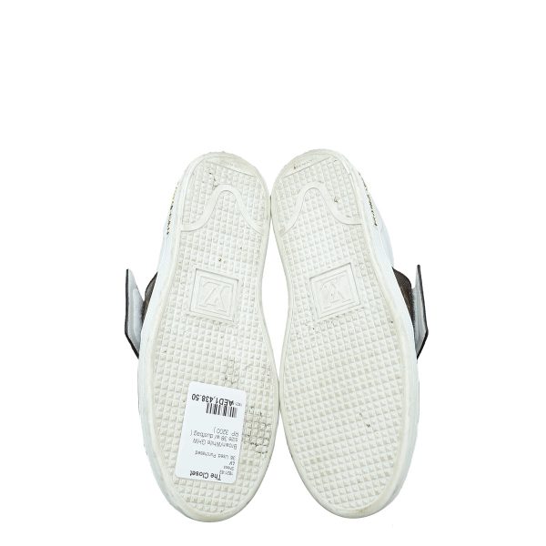 Louis Vuitton Bicolor Frontrow Sneaker 38 Cheap