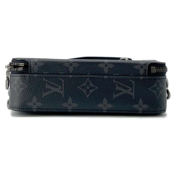 LOUIS VUITTON Alpha wearable wallet Noir M81260 Monogram Eclipse For Discount