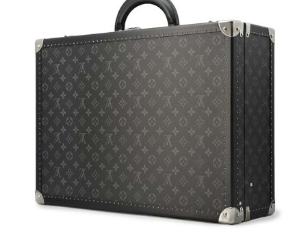 LOUIS VUITTON Alzer Noir Monogram Eclipse Size 55 on Sale