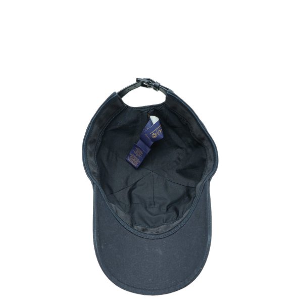 Louis Vuitton Black Aerogram Cotton Cap Hot on Sale