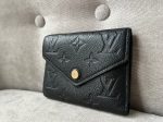 Louis Vuitton Victorine Wallet Black Empreinte Hot on Sale