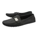 Louis Vuitton Black Lombok Loafers 37.5 Supply