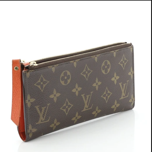 Louis Vuitton Adele Wallet Monogram Canvas Orange on Sale