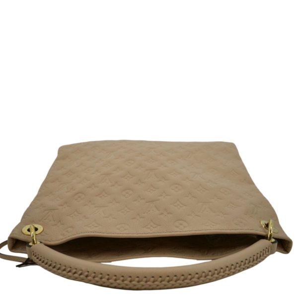 LOUIS VUITTON Artsy MM Empreinte Leather Hobo Bag Dune Online