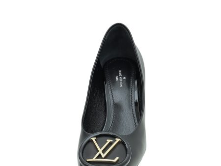 Louis Vuitton Black Madeleine Pumps 37 For Sale