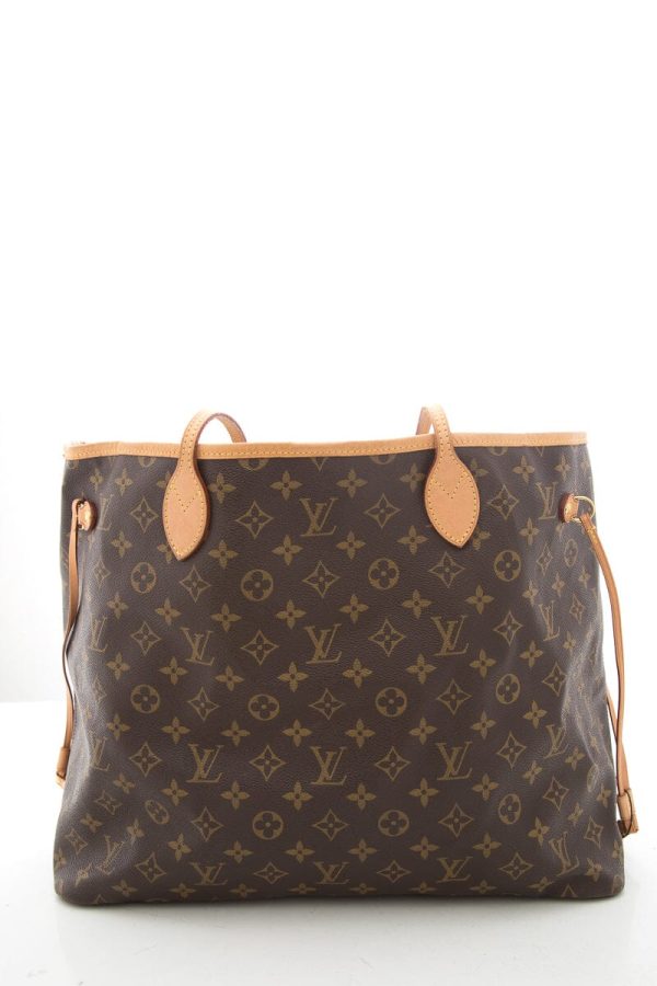 Louis Vuitton 2012  Brown Monogram Neverfull GM Tote Online Hot Sale