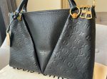 Louis Vuitton V Tote MM Black Empreinte For Discount