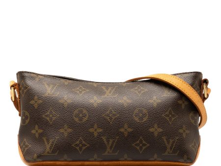 Brown Louis Vuitton Monogram Trotteur Crossbody Bag Hot on Sale