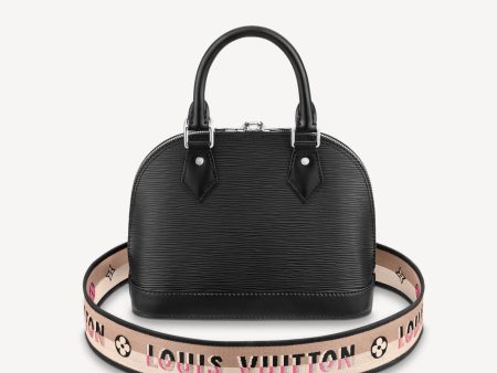 Louis Vuitton Alma BB Epi Black Online now