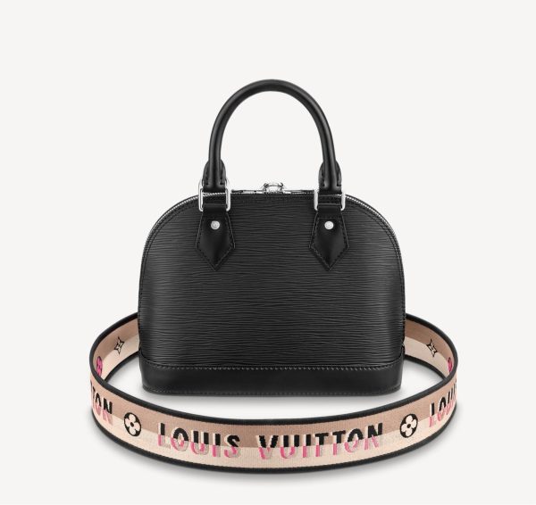 Louis Vuitton Alma BB Epi Black Online now