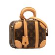 Brown Louis Vuitton Monogram Valisette BB Satchel on Sale