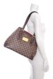 Louis Vuitton 2008 Brown Damier Ebene Hamstead Handbag Fashion