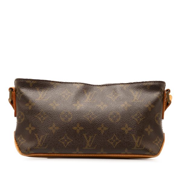 Brown Louis Vuitton Monogram Trotteur Crossbody Bag on Sale