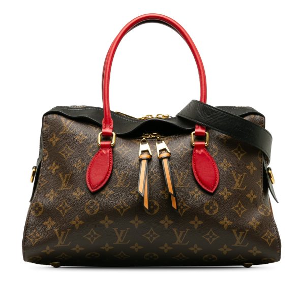 Brown Louis Vuitton Monogram Tuileries Satchel For Discount