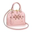 Louis Vuitton Alma BB Tote Bag Monogram Vernis Rose Ballerine Cheap