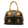 Brown Louis Vuitton Monogram Manhattan PM Handbag Sale