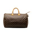 Brown Louis Vuitton Monogram Speedy 40 Boston Bag Online