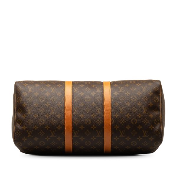 Brown Louis Vuitton Monogram Keepall 50 Travel Bag For Discount